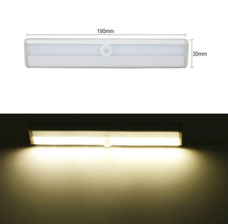 Led Inteligente com Sensor de Movimento - FQ Led CASA 04 Direct Ofertas 10 Led Amarela 